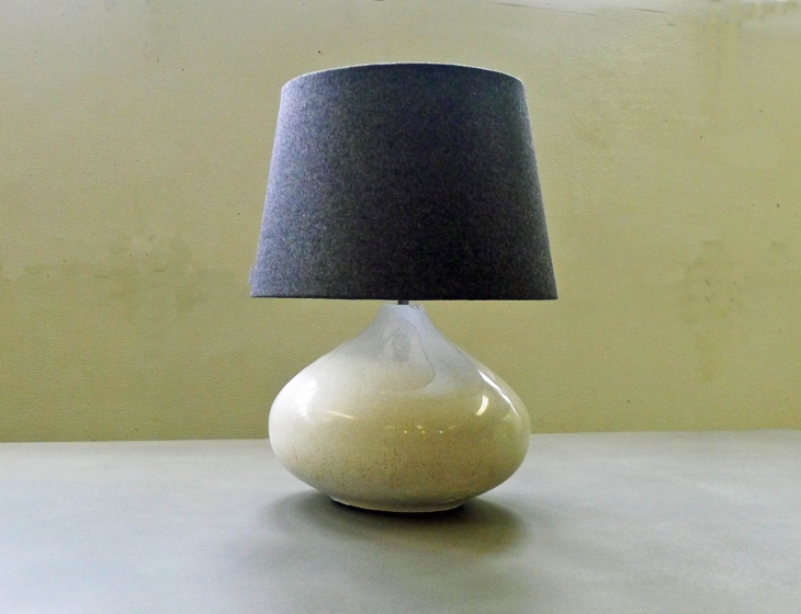 concrete desk lamp