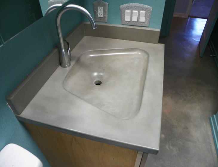 Fabric Formed Sink, Boulder