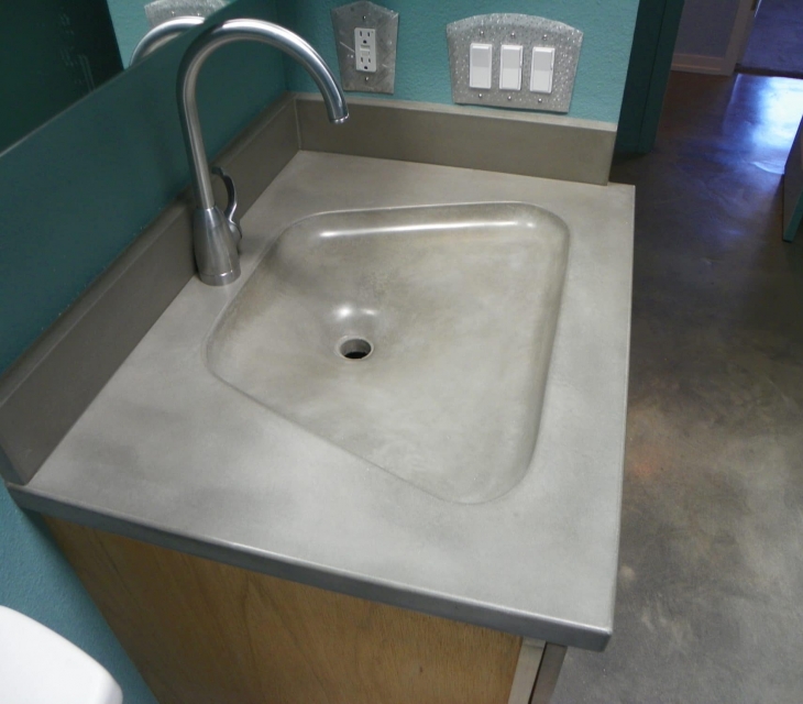 Fabric Formed Sink, Boulder