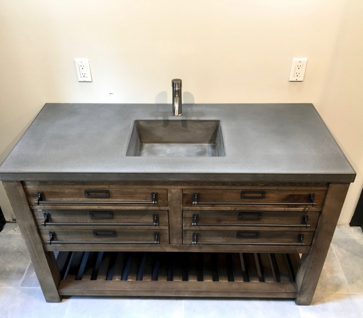 Nederland concrete sink