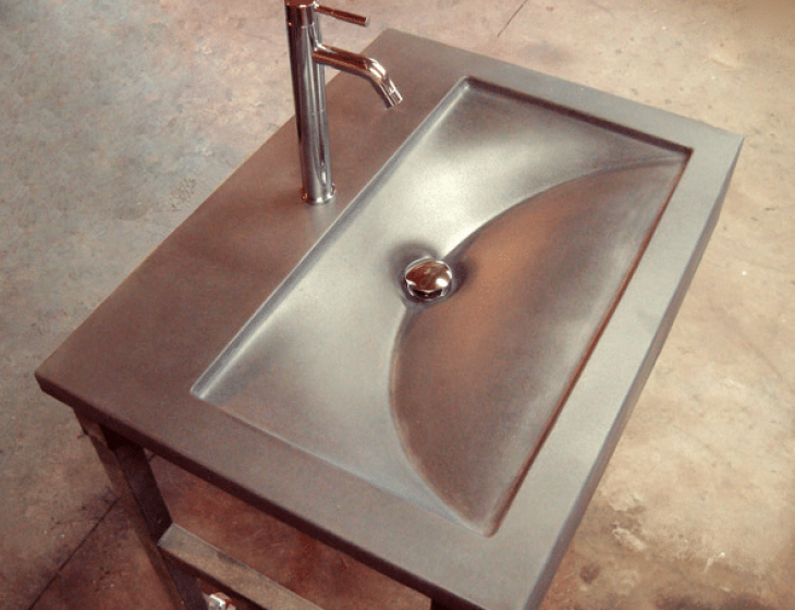 Organic modern sink