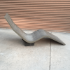 concrete lounge chair